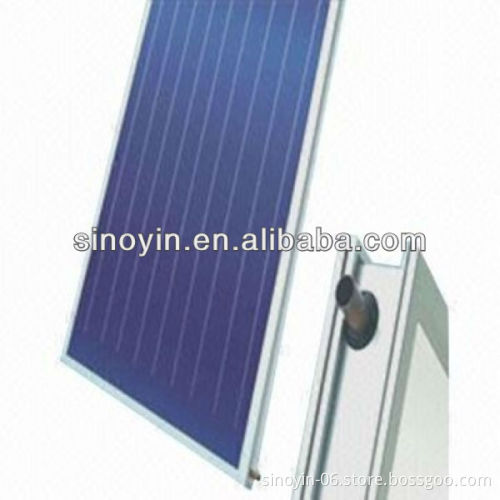 Flat Solar Thermal Collector with 3.2mm Cover Thickness, Measures 2050x1050x95mm